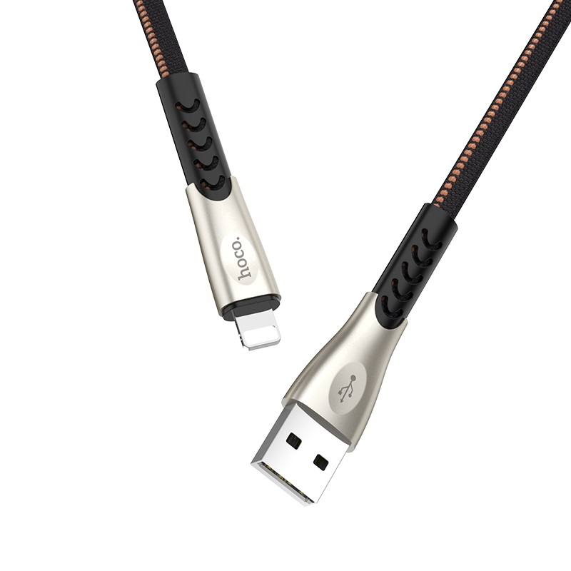 dây sạc nhanh hoco u48 dòng 2.4a đầu lightning dài 1.2m