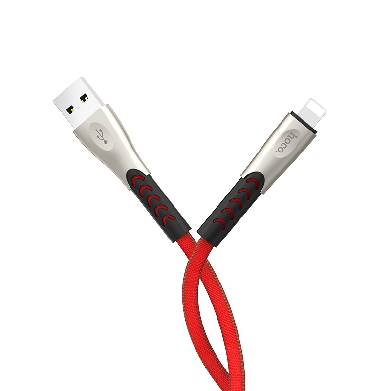 dây sạc nhanh hoco u48 dòng 2.4a đầu lightning dài 1.2m