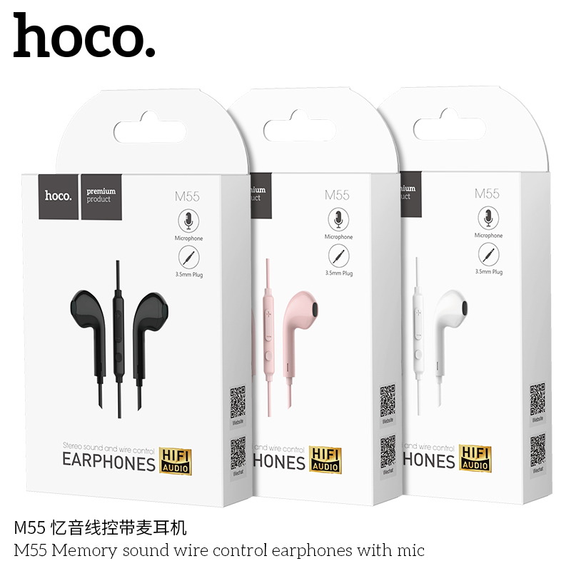  tai dây hoco m55 pure music